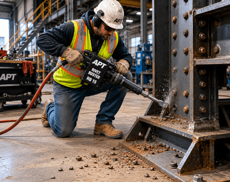 Backfill tamper air intake screen component
